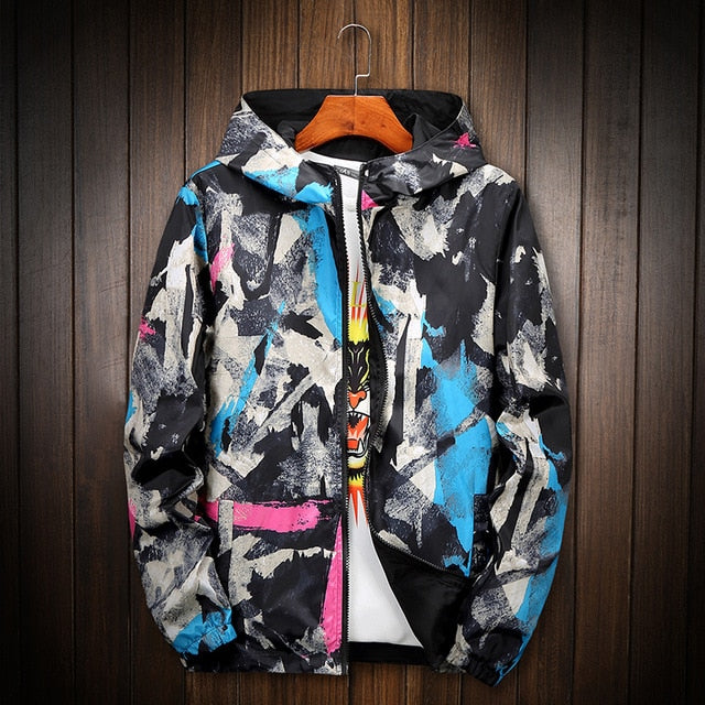 DualWear Lightweight Hooded Windbreaker