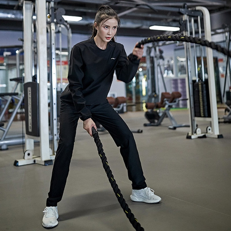 Women's Thermo Workout Set – Slimming Sports Tracksuit