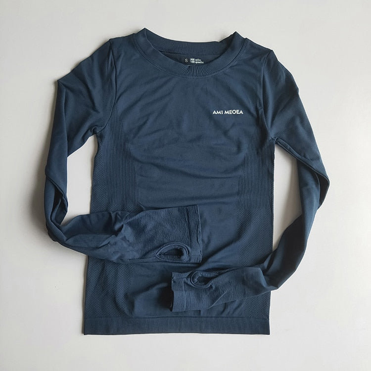 Peeli Women's Long Sleeve Yoga & Fitness Top