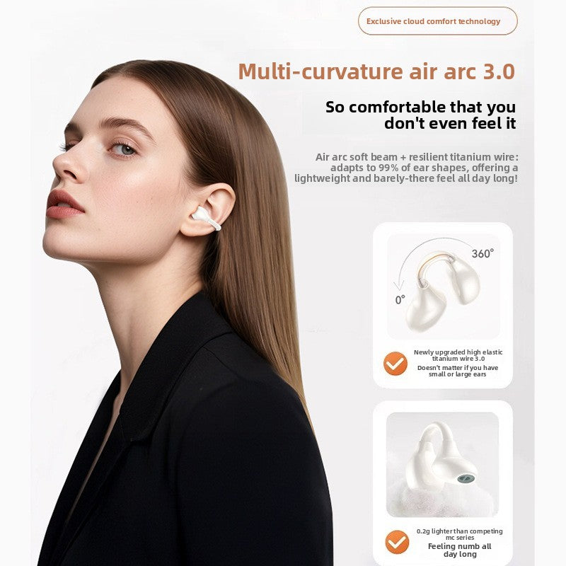 Bone Conduction Bluetooth Headphones | Open-Ear, IPX5, GPS Tracking