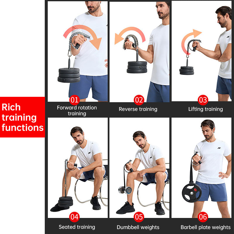 Wrist & Forearm Strengthener - Arm Wrestling Trainer, Grip Strength Equipment for Fitness & Physical Therapy | AthVault