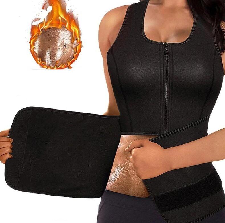 Fitness Belly Belt – Adjustable Waist Trainer for Core Support & Calorie Burning