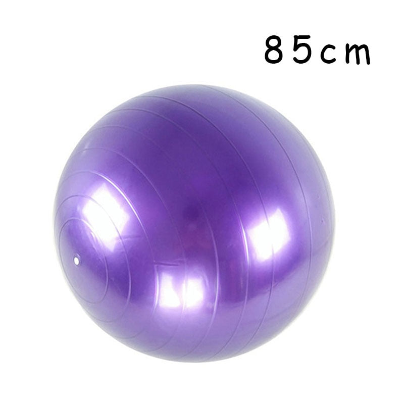 Glossy PVC Fitness & Yoga Ball (45-85cm)