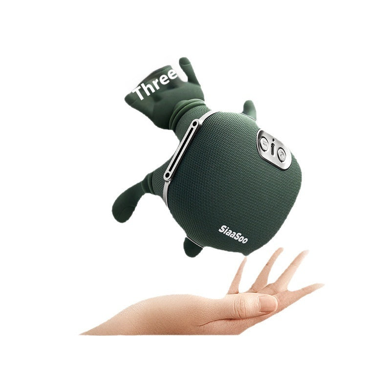 Rechargeable Hand Shoulder Neck Massager – Moss Green