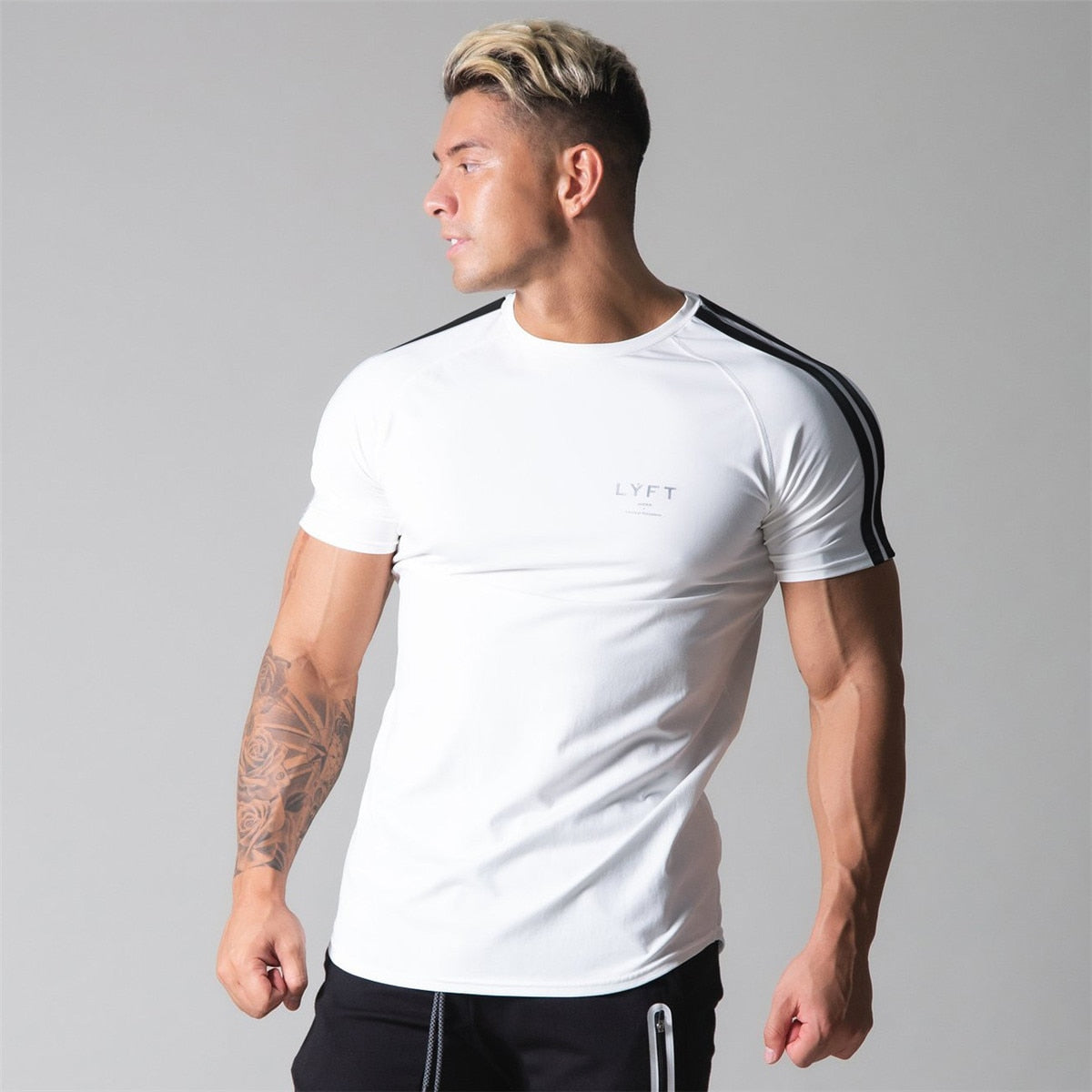 Men’s Cotton Gym T‑Shirt – Slim Fit Training Top