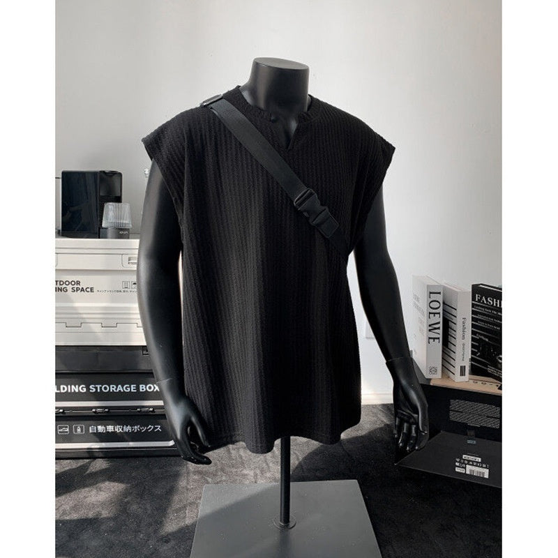 V-Neck Sleeveless T-Shirt