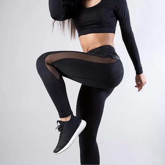 Women’s High‑Waist Yoga Pants – Seamless Push‑Up Leggings