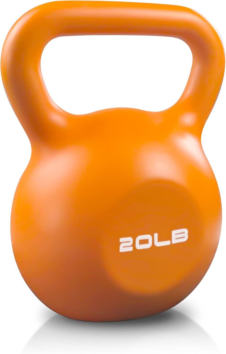 20lbs Vinyl Coated Kettlebell – Strength Training Weight Set