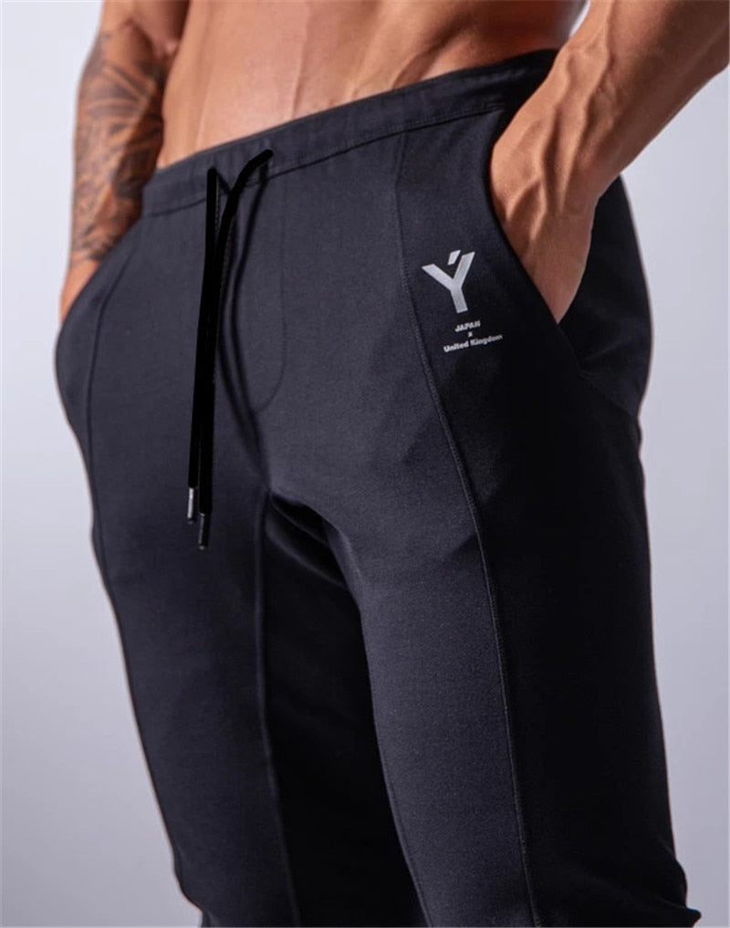 Men’s Slim Fit Jogging Pants – Cotton Gym Trackpants