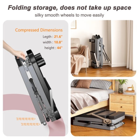 Extra Large Pilates Reformer – Multi‑Functional Home Fitness Equipment (395 lbs Capacity)