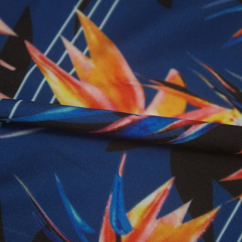 High‑Waisted Stripe Yoga Leggings – Women’s Fitness Pants