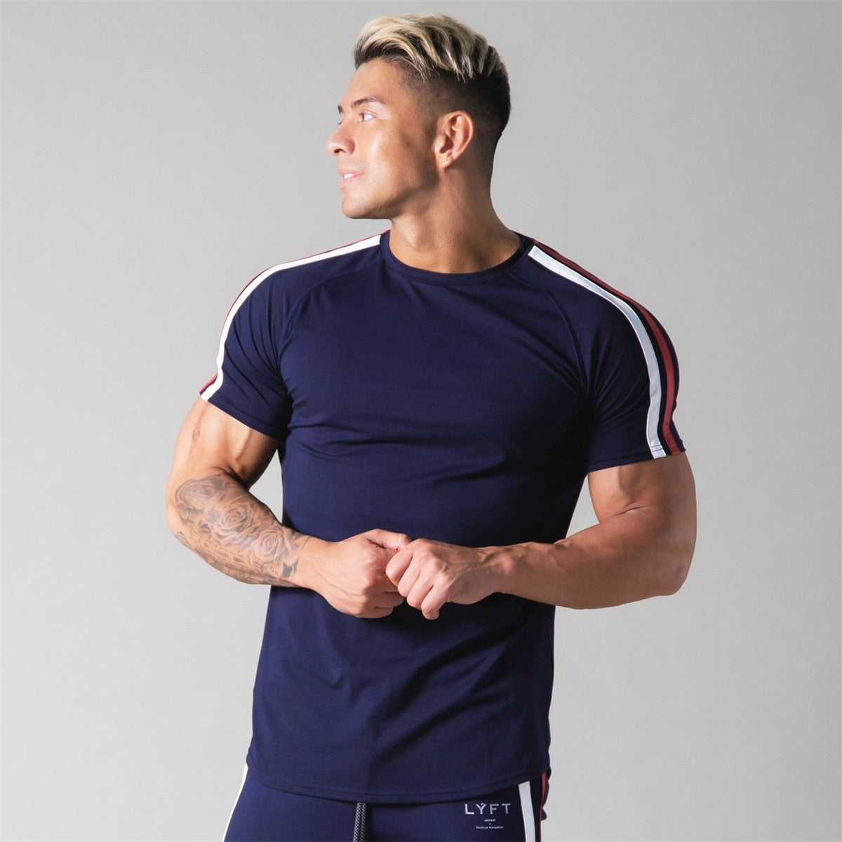 Men’s Cotton Gym T‑Shirt – Slim Fit Training Top