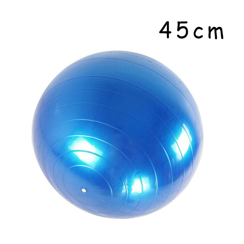 Glossy PVC Fitness & Yoga Ball (45-85cm)