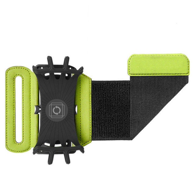 Phone Wristband Holder – Universal Sports Armband for Smartphones Under 6 Inches