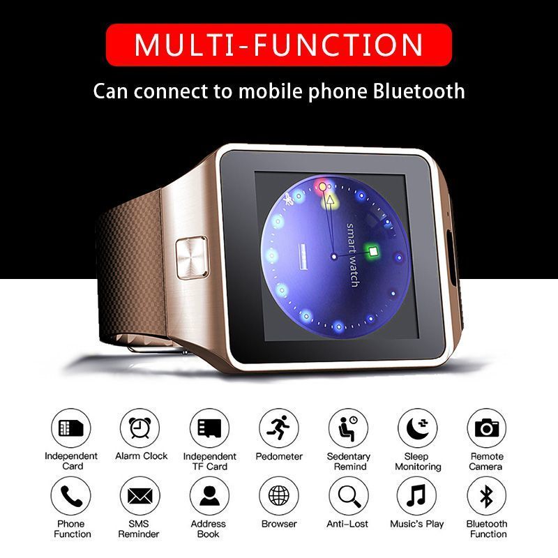 DZ09 Bluetooth Smartwatch Phone Fitness Tracker