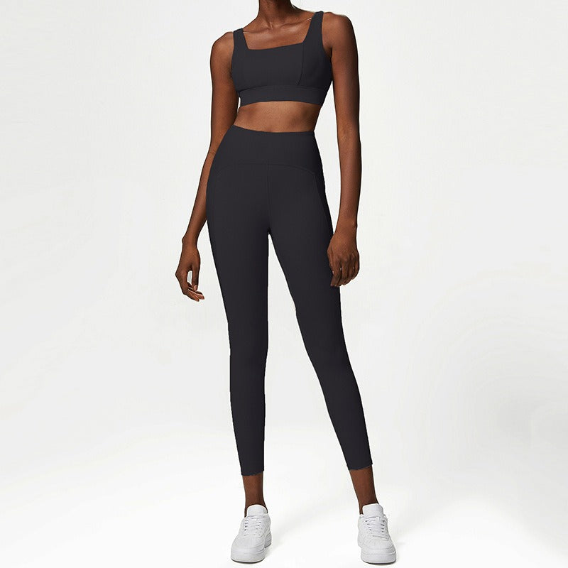 Yoga Suit – Quick‑Dry Nylon & Spandex Activewear for Women
