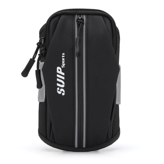 Outdoor fitness arm bag elastic men's and women's univers...