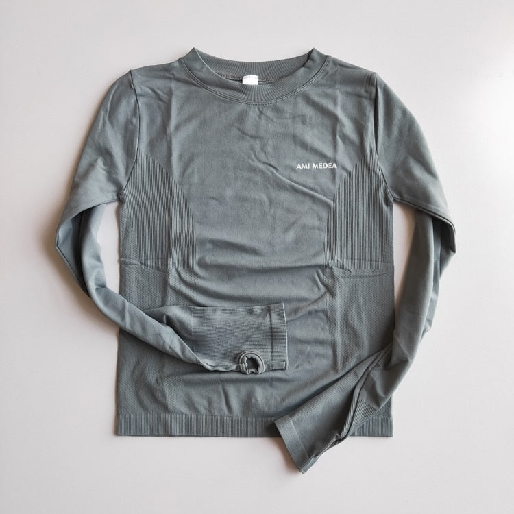 Peeli Women's Long Sleeve Yoga & Fitness Top