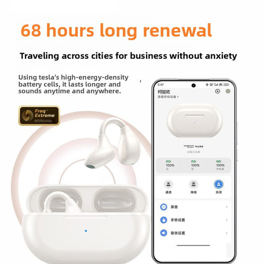 Bone Conduction Bluetooth Headphones | Open-Ear, IPX5, GPS Tracking