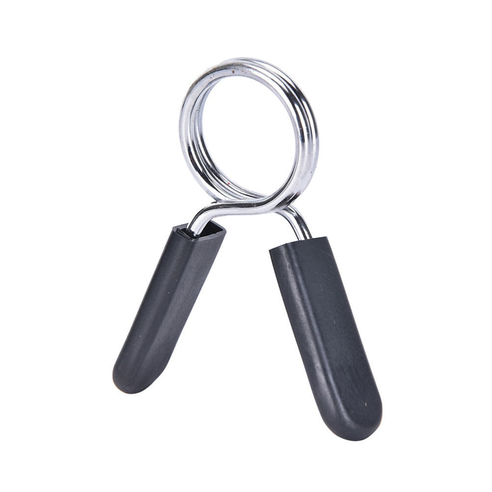 28mm Barbell Spring Clips – 2pcs Weight Lock Collars