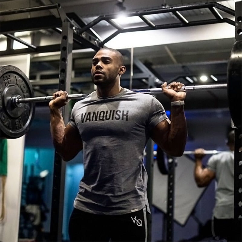 Men’s Cotton Dry Fit Gym T-Shirt