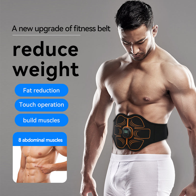 EMS Massage Belt – USB Rechargeable Abdominal Muscle Trainer (AD‑16)