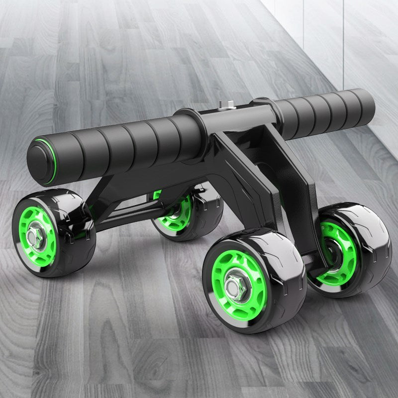 Foldable Abdominal Exercise Wheel – 4‑Wheel Design