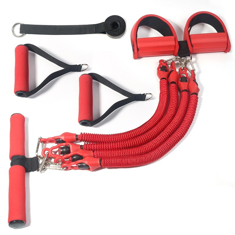 11Pcs Adjustable Resistance Band Set