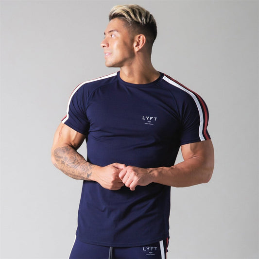Men’s Cotton Gym T‑Shirt – Slim Fit Training Top