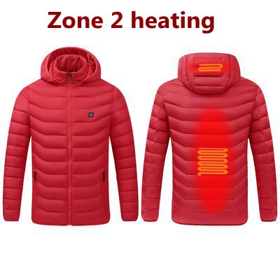 USB Heated Jacket for Men – Winter Thermostat