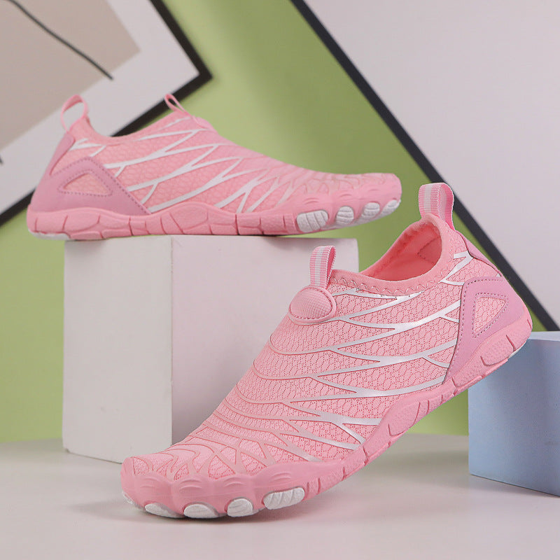 Stream tracing shoes beach swimming water wading quick drying five finger shoes snorkeling fishing men's and women's shoes