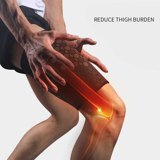 Knitted Nylon Thigh Support Sleeve