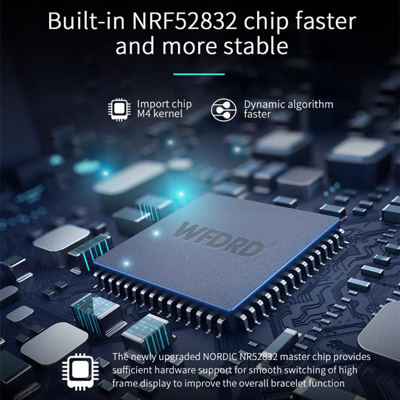 M4 Fitness Tracker Watch with Heart Rate & Color Screen