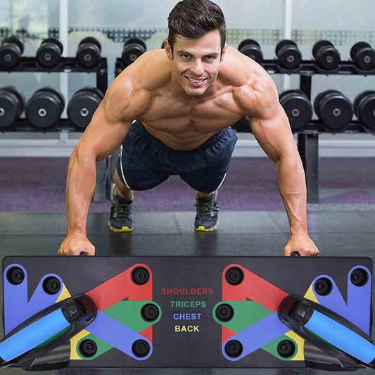 FGHGF Push Up Board – Color‑Coded Fitness System