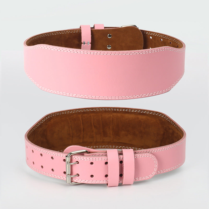 Weightlifting Leather Belt