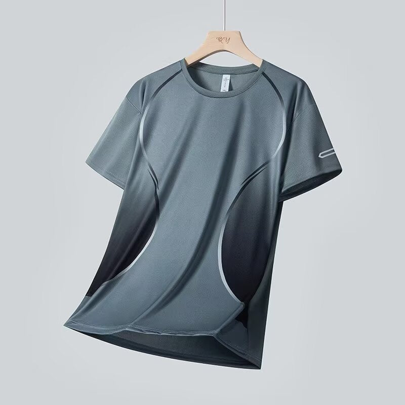 Men’s Quick‑Dry Basketball Fitness Top
