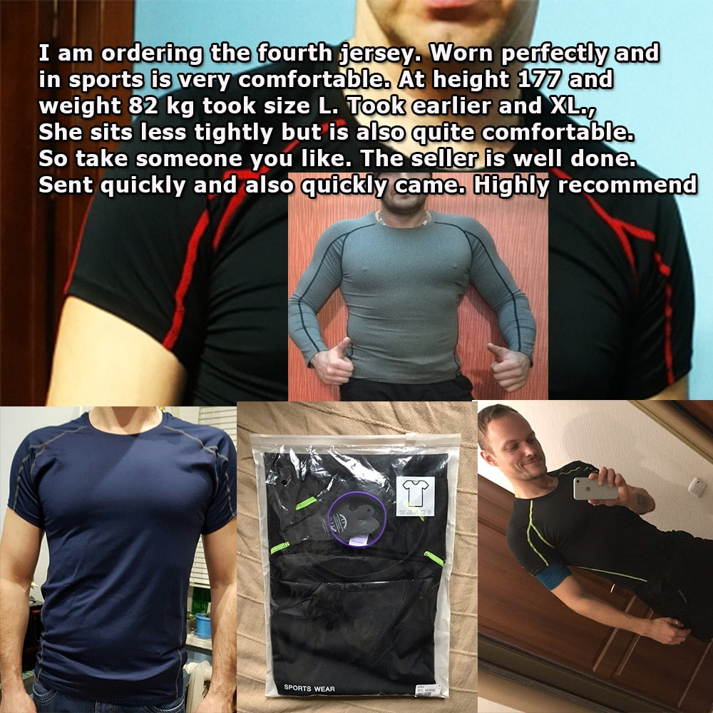 Men’s Quick Dry Compression T-Shirt