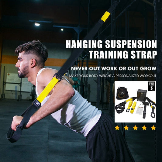Complete Resistance Band & Suspension Trainer Set