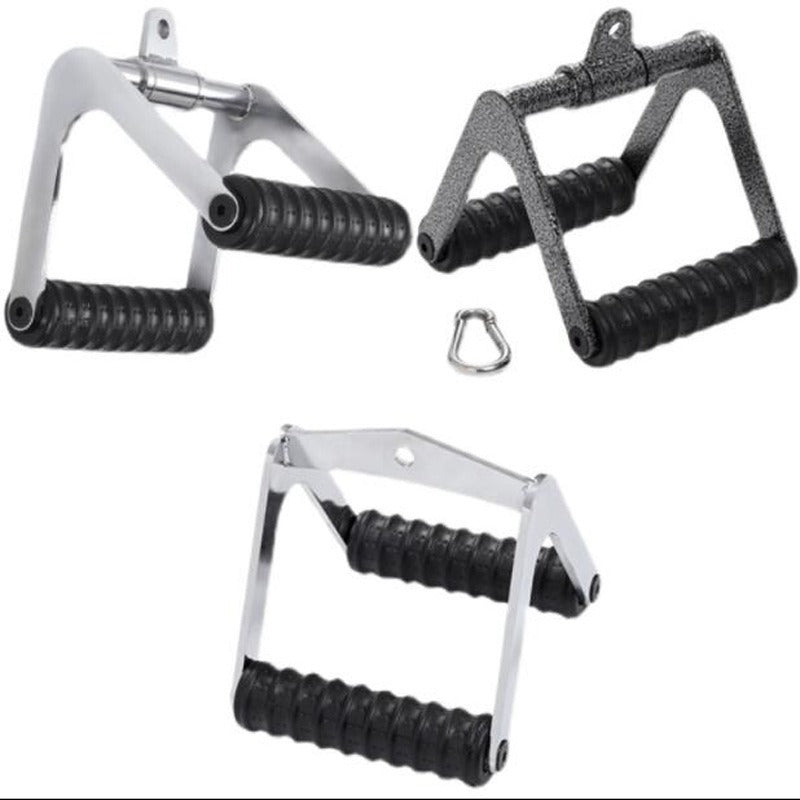 Double D Row Handle – V‑Shaped Iron Grip