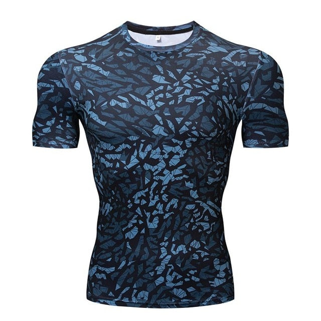 Unisex Camouflage Compression T-Shirt