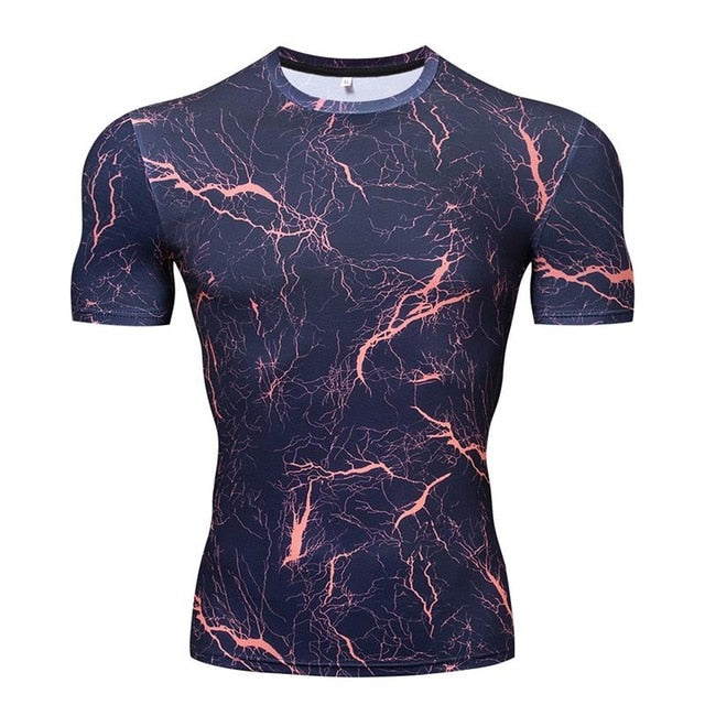 Unisex Camouflage Compression T-Shirt
