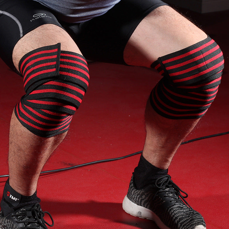 Men’s Elastic Knee Pads – Strength Training & Cycling Support