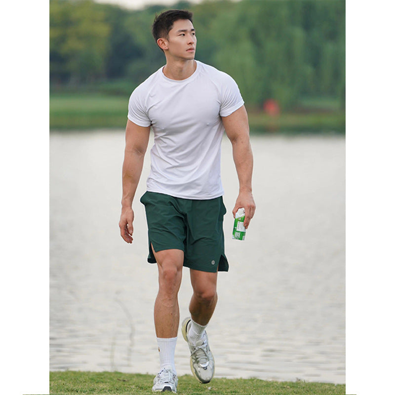 Loose Fit Cropped Short Pants