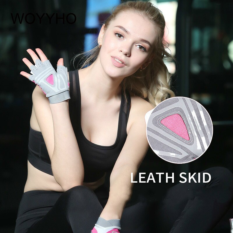 Women’s Gym Gloves – Breathable Half‑Finger Training Grip