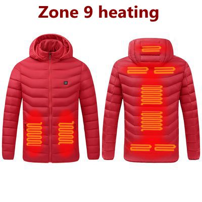 USB Heated Jacket for Men – Winter Thermostat
