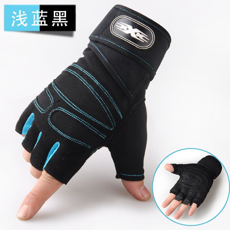 Men’s Half‑Finger Weight‑Lifting Gloves