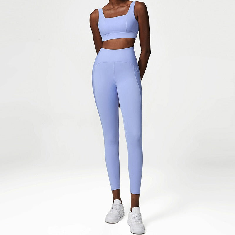 Yoga Suit – Quick‑Dry Nylon & Spandex Activewear for Women