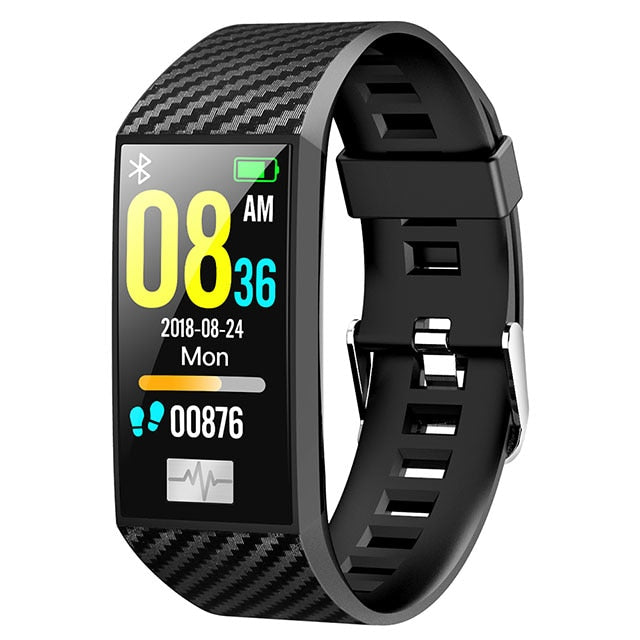 DT58 Smart Bracelet – ECG, Heart Rate & Fitness Tracker, IP68 Waterproof