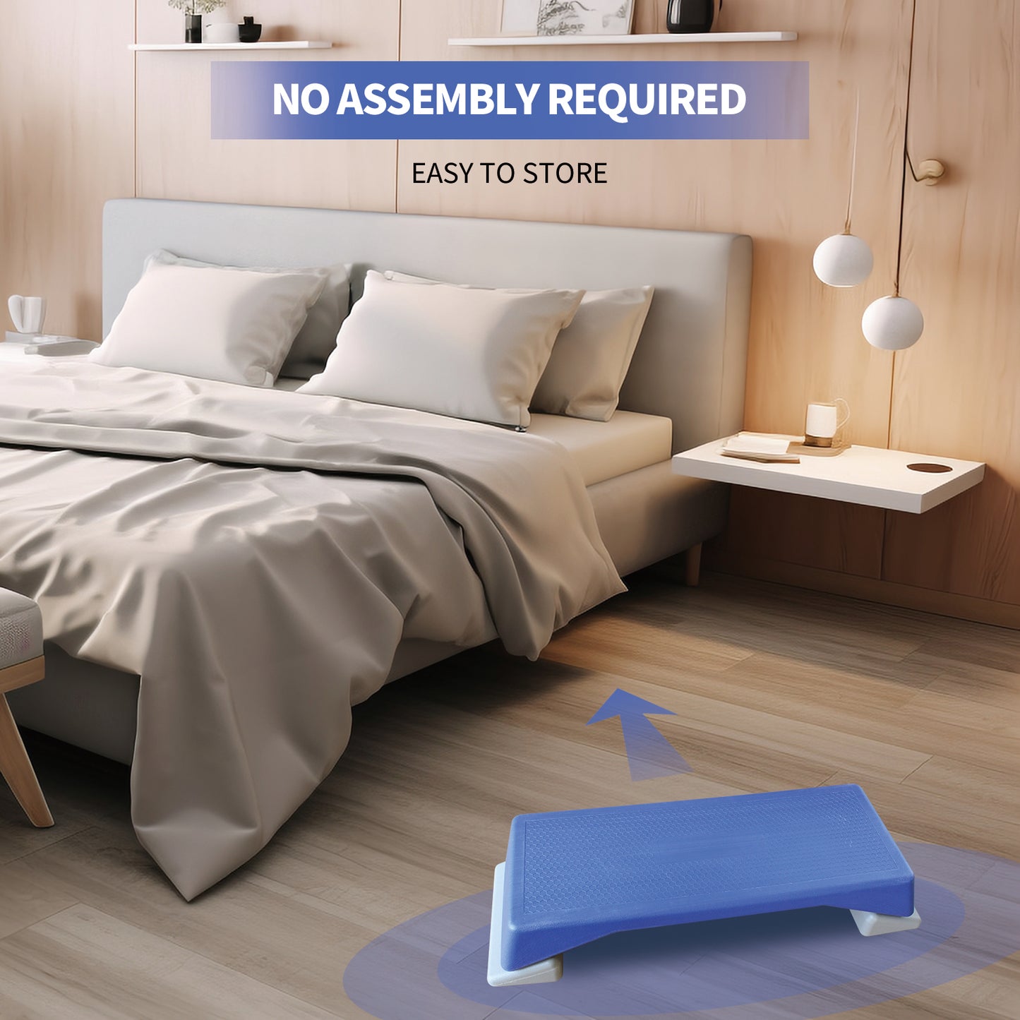 Adjustable Aerobics Step Platform Trainer