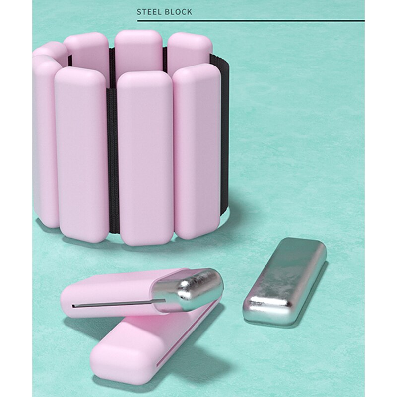 2pc Silicone Energy Wristbands – Yoga, Running & Fitness Training Accessories